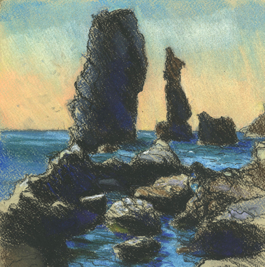 Aiguilles contrejour