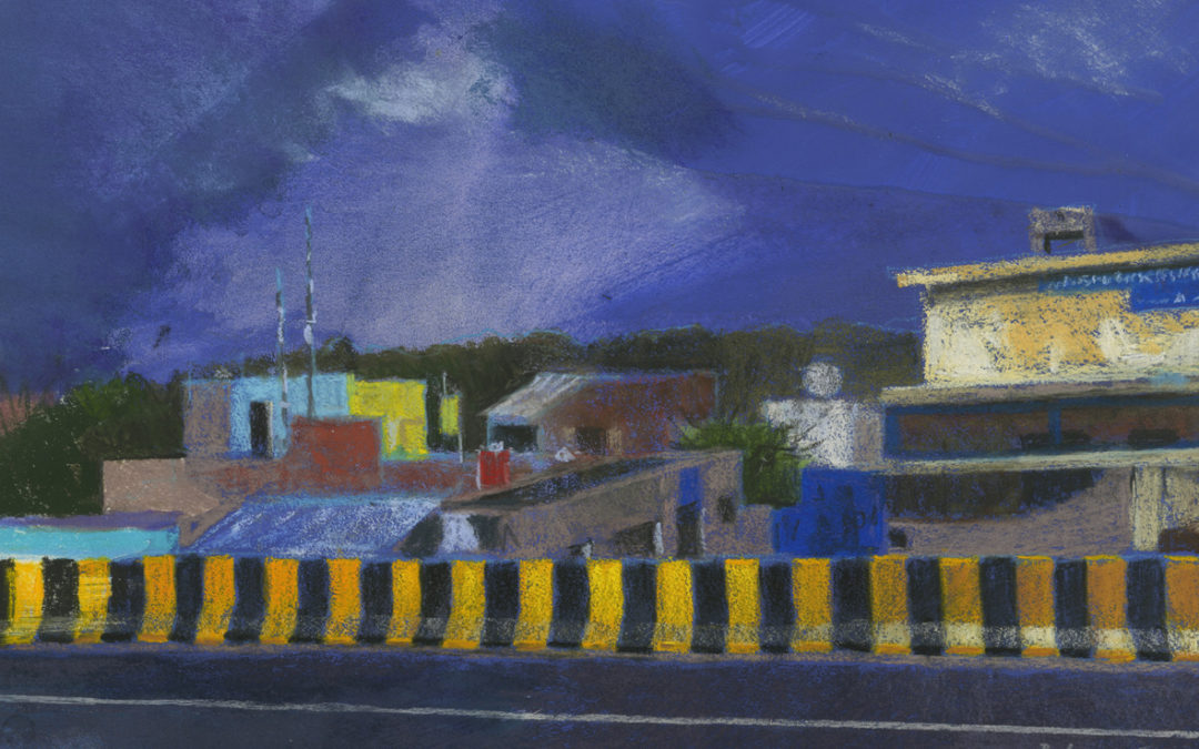 Route en Inde